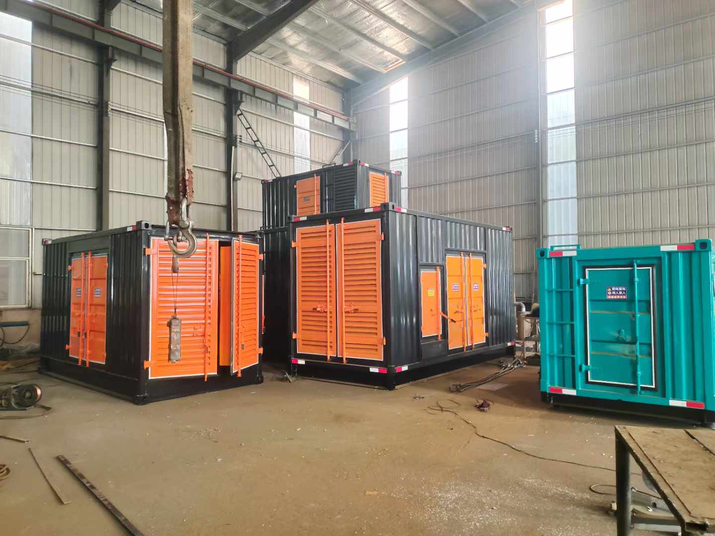 龙游500kw柴油发电机组可以带动多少功率设备？